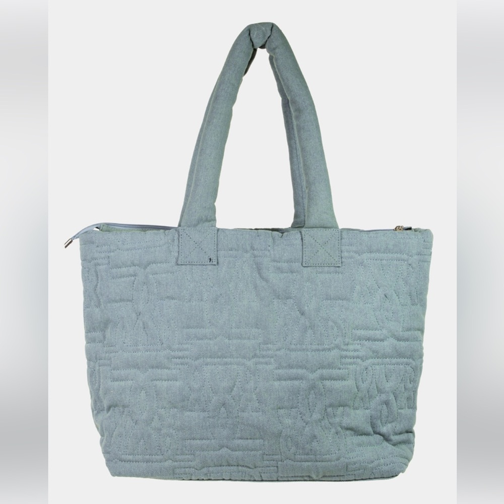 Elegant Quilted Tote Bag